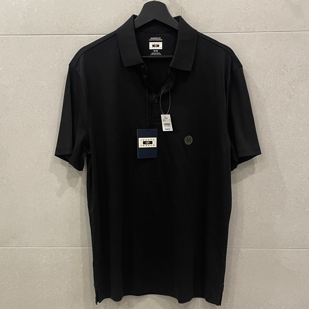 Men’s Black Polo Shirt NWT